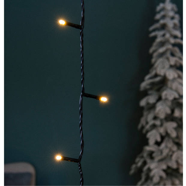 Lumineo Kerstverlichting - 120 led - warm wit - 900 cm - Kerstverlichting kerstboom