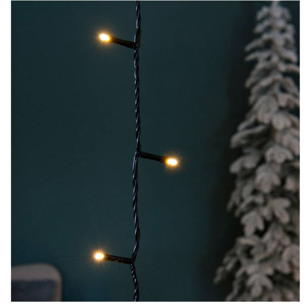 Lumineo Kerstverlichting - 40 led - warm wit - 300 cm - Kerstverlichting kerstboom