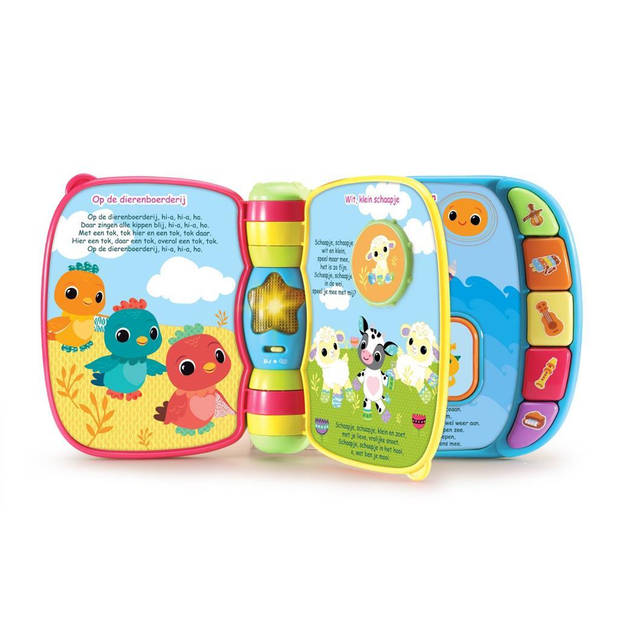 Vtech Dierenvriendjes Liedjesboek blauw