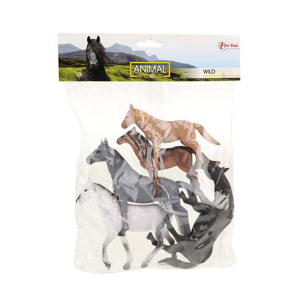 Toi Toys Paarden 5 stuks in zak