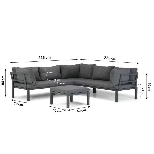 Domani Furniture Otium loungeset 3-delig