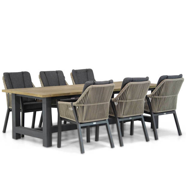 Lifestyle Garden Furniture Verona/San Francisco dining tuinset 7-delig