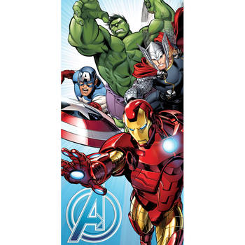Marvel Avengers Blue - Strandlaken - 70 x 140 cm - Multi