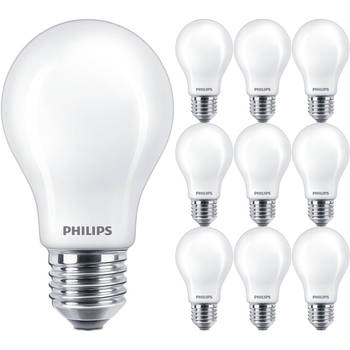 PHILIPS - LED Lamp E27 10 Pack - MASTER Value LEDbulb E27 Peer Mat 3.4W 470lm - 827 Zeer Warm Wit 2700K - Beste