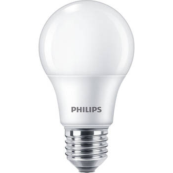 PHILIPS - LED Lamp E27 - Corepro LEDbulb E27 Peer Mat 8W 806lm - 865 Helder/Koud Wit 6500K Vervangt 60W
