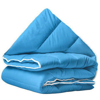 Sleeps Lazy Dekbed zonder overtrek Blauw Tweepersoons 200x200cm