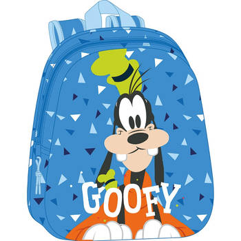 Disney Goofy Rugzak, 3D Silly - 33 x 27 x 10 cm - Polyester