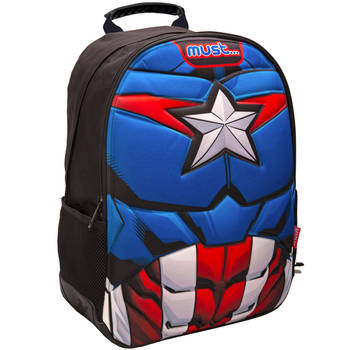 Marvel Avengers Rugzak, Captain America - 45 x 33 x 16 cm - Polyester