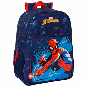 SpiderMan Rugzak, Neon - 42 x 33 x 14 cm - Polyester