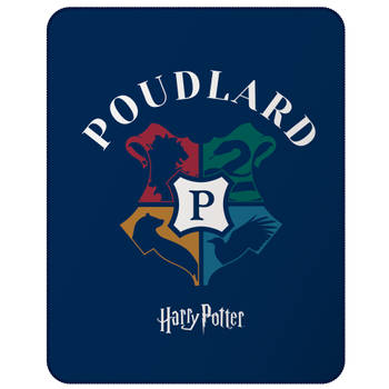 Harry Potter Fleece deken Logo - 110 x 140 cm - Polyester
