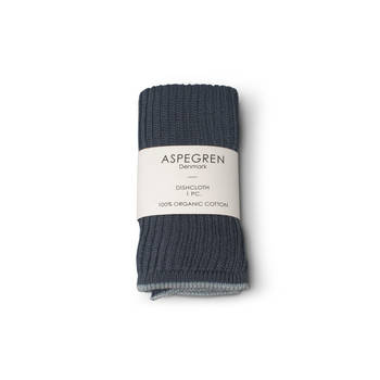 Aspegren Vaatdoekje Rimpel Navy Blauw 26 x 26 cm