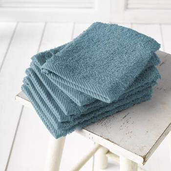 De Witte Lietaer Washandjes, Helene Arctic - 15 x 21 cm - 6 stuks - Katoen