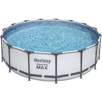 BESTWAY Steel Pro Max bovengronds zwembad - 457 x 122 cm