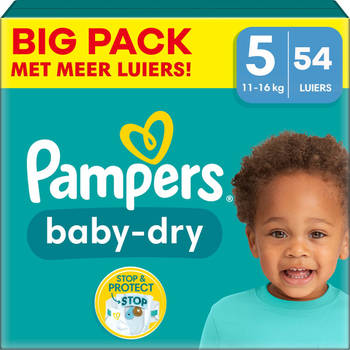 Pampers - Baby Dry - Maat 5 - Big Pack - 54 stuks - 11/16 KG