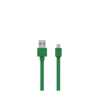 Allocacoc - USB Kabel Micro USB Basic - Kunststof - Groen
