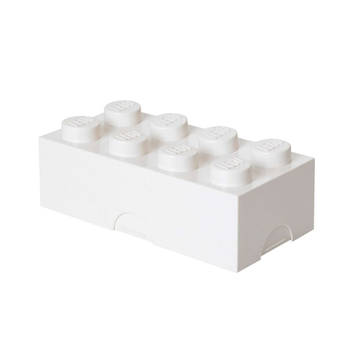 Lego - Lunchbox Brick 8 - Polypropyleen - Wit