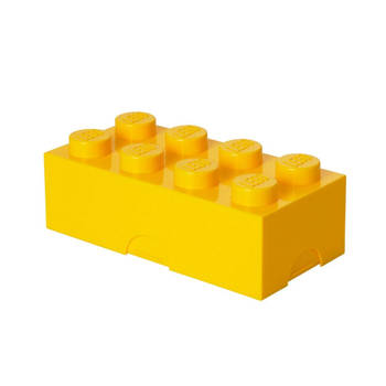 Lego - Lunchbox Brick 8 - Polypropyleen - Geel