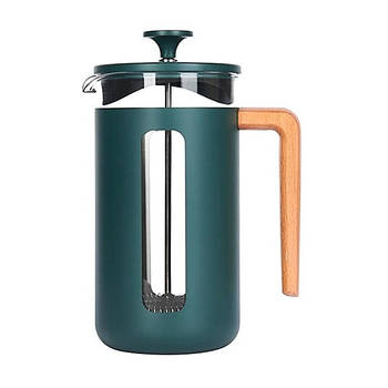 La Cafetière Cafetiere Pisa RVS / Groen - 1 liter / 7 kops