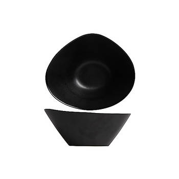 Cosy & Trendy Saladeschaal Vongola Black - 20 x 18 cm
