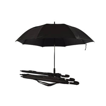4x paraplu Stormparaplu Grote, Stevige en Automatische Paraplu polyester Diameters:130cm