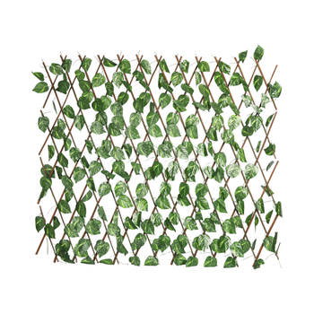 Niceey Kunstklimop op latwerk - 180x90 cm - Groen