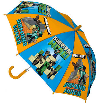 Minecraft Paraplu Survival Mode - Ø 75 x 62 cm - Polyester
