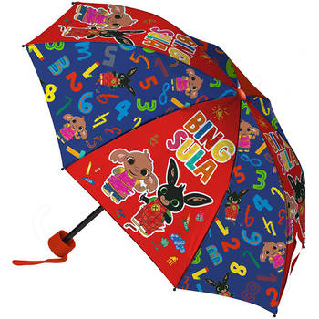 Bing Bunny Paraplu, Friends - Ø 90 x 24/55 cm - Polyester
