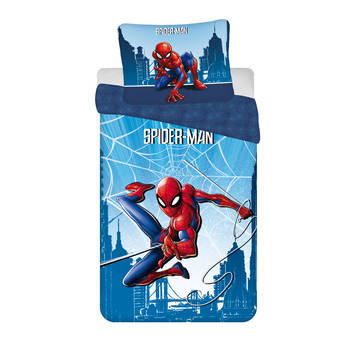 SpiderMan Dekbedovertrek Spider Sense - Eenpersoons - 140 x 200 cm - Katoen