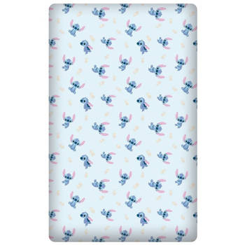 Disney Lilo & Stitch Hoeslaken Sweet - Eenpersoons - 90 x 190/200cm - Katoen