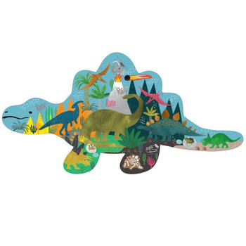 Floss & Rock Puzzel Dino - 20 stukjes - 60 x 30 cm