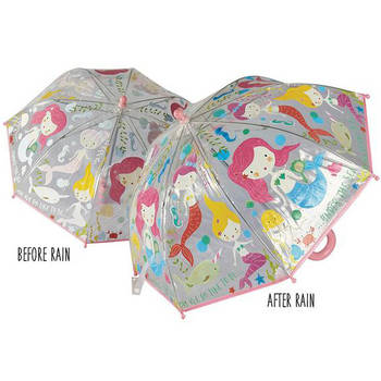 Floss & Rock Zeemeermin - magische kleur veranderende paraplu - Multi