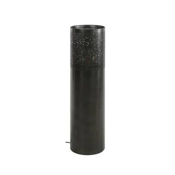 Hoyz - Vloerlamp Ø25 cilinder 90cm / Zwart nikkel