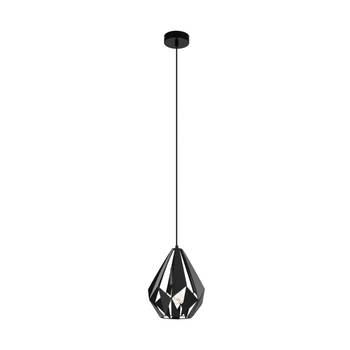 EGLO Carlton 5 Hanglamp - E27 - Ø 20,5 cm - Zwart