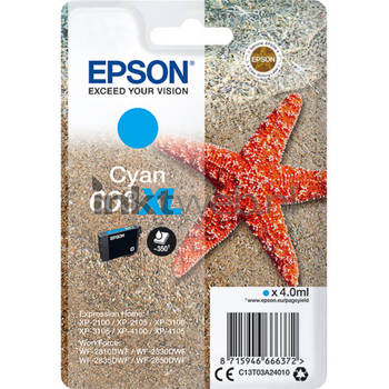 Epson 603XL cyaan cartridge