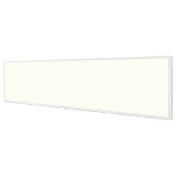 LED Paneel 30x120 - Velvalux Lumis - LED Paneel Systeemplafond - Natuurlijk Wit 4000K - 40W - Inbouw - Rechthoek - Wit -