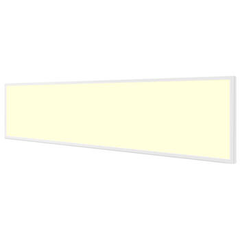 LED Paneel 30x120 - Velvalux Lumis - LED Paneel Systeemplafond - Warm Wit 3000K - 40W - Inbouw - Rechthoek - Wit -
