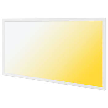 LED Paneel 30x60 - Velvalux Lumis - LED Paneel Systeemplafond - Aanpasbare Kleur CCT - 24W - Inbouw - Rechthoek - Wit -