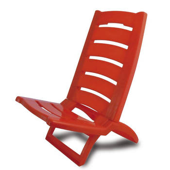 Adriatic Strandstoel opklapbaar rood