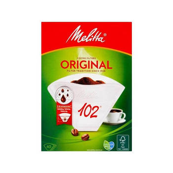Melitta Koffiefilters 102 40 stuks Wit