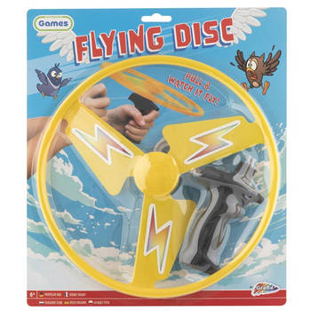 Grafix Flying Disc met trekkoord