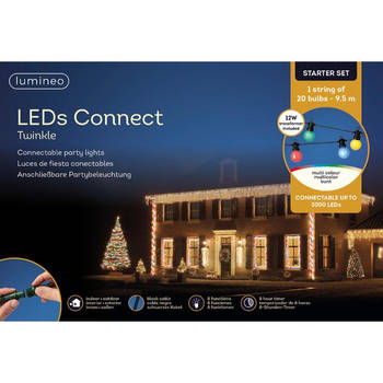 LED's connect partylight startset multi