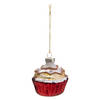 Kerstbal Cupcake – Glas – 9,2 cm