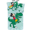 Disney Mickey Mouse BABY Dekbedovertrek Dino - 100 x 135 cm - Katoen