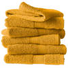 De Witte Lietaer Handdoeken Helene Golden Yellow 50 x 100 cm - 6 stuks - Katoen