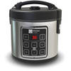 KitchenLove Rijstkoker met Stomer - 1.8L - Multicooker - Rice Cooker - Slowcooker - Zwart RVS