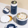 Pinnacle Pixel Combi Set - Trommel-Drinkfles-Navy Blue- Handig voor onderweg Lunchbox