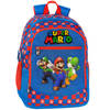 Super Mario Rugzak, Mushroom Kingdom - 43 x 32 x 23 cm - Polyester