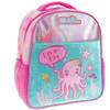 Must Rugzak + Etui, Octopus - 31 x 27 x 10 cm - Polyester