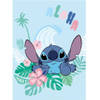 Disney Lilo & Stitch Fleeceplaid Aloha - 110 x 150 cm - Polyester