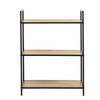 Giga Living - Boekenkast Naturel Eiken - Open Kast - 70x35x88,8cm - Altino